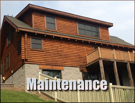  Fort Mitchell, Alabama Log Home Maintenance